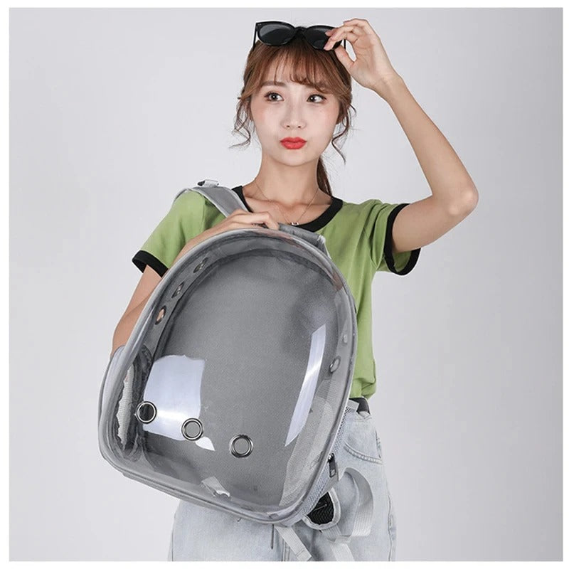 Mochila Espacial para Gatos y Mascotas
