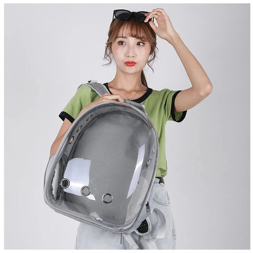 Mochila Espacial para Gatos y Mascotas