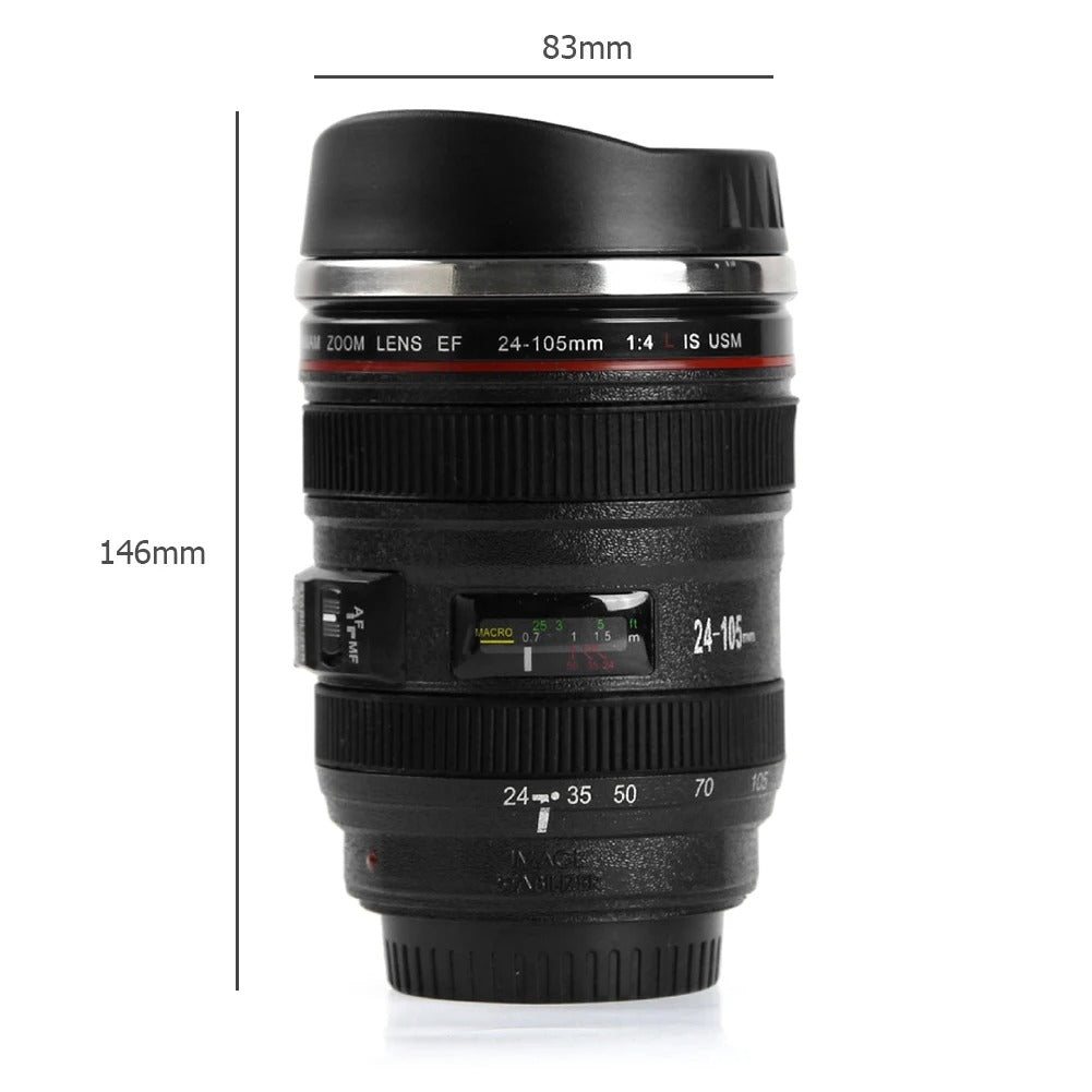Taza Térmica Cámara Lens