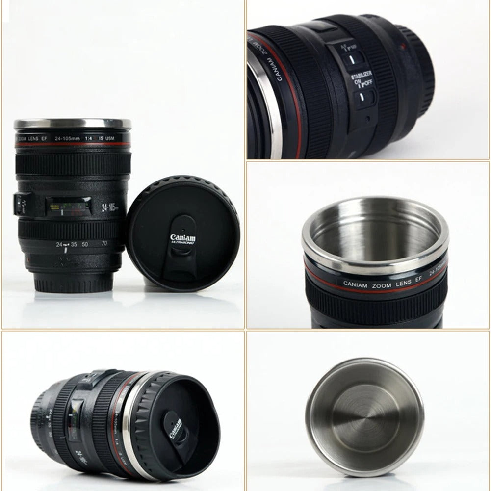 Taza Térmica Cámara Lens